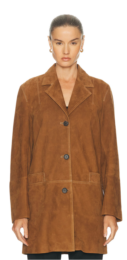 House of Dagmar Suede Jacket